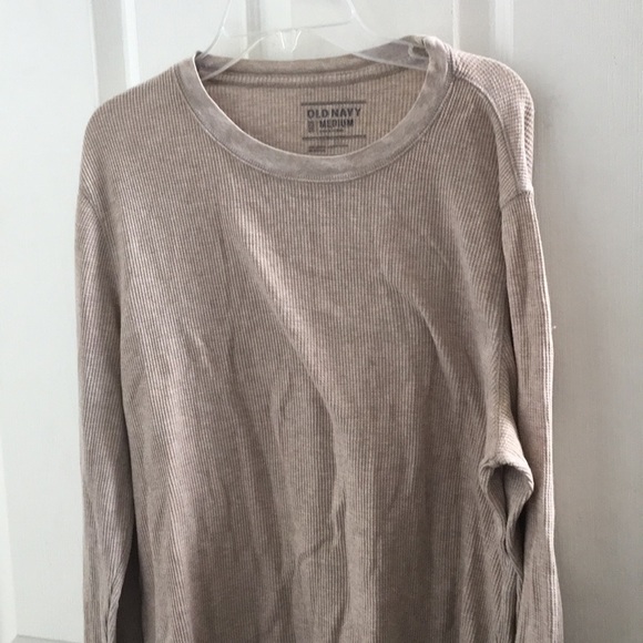 MEN’S old navy waffle weave tee medium - Picture 1 of 3